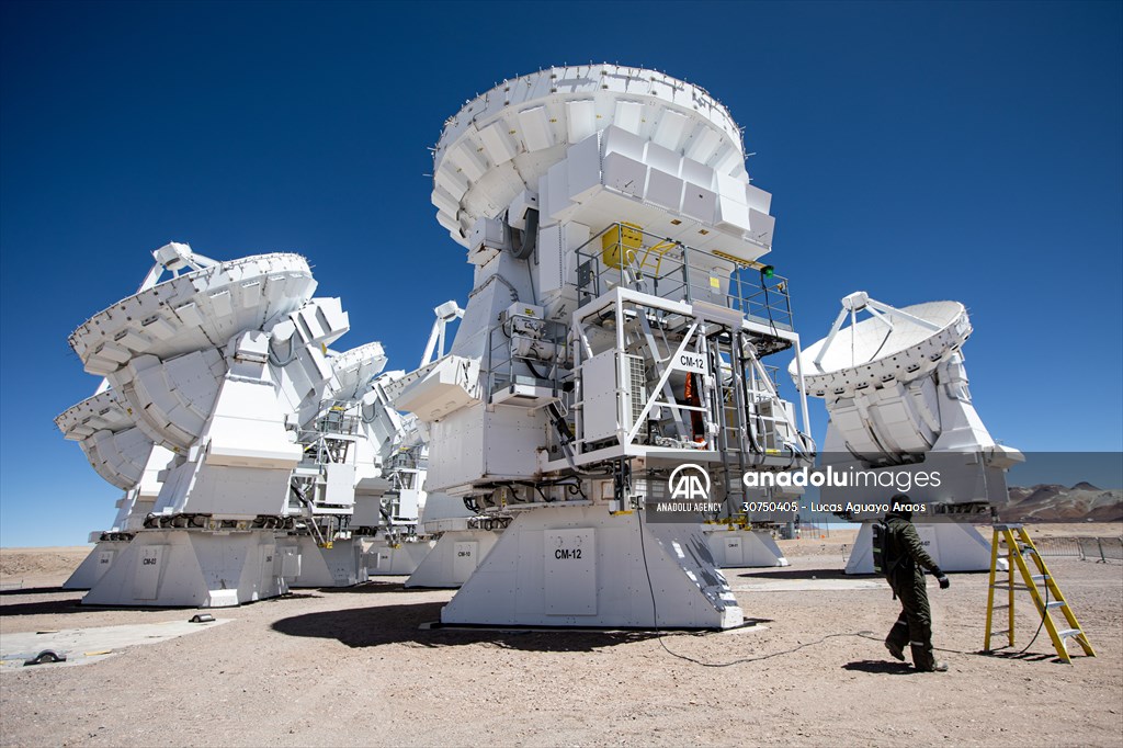 The world's largest telescope explores space from Chile