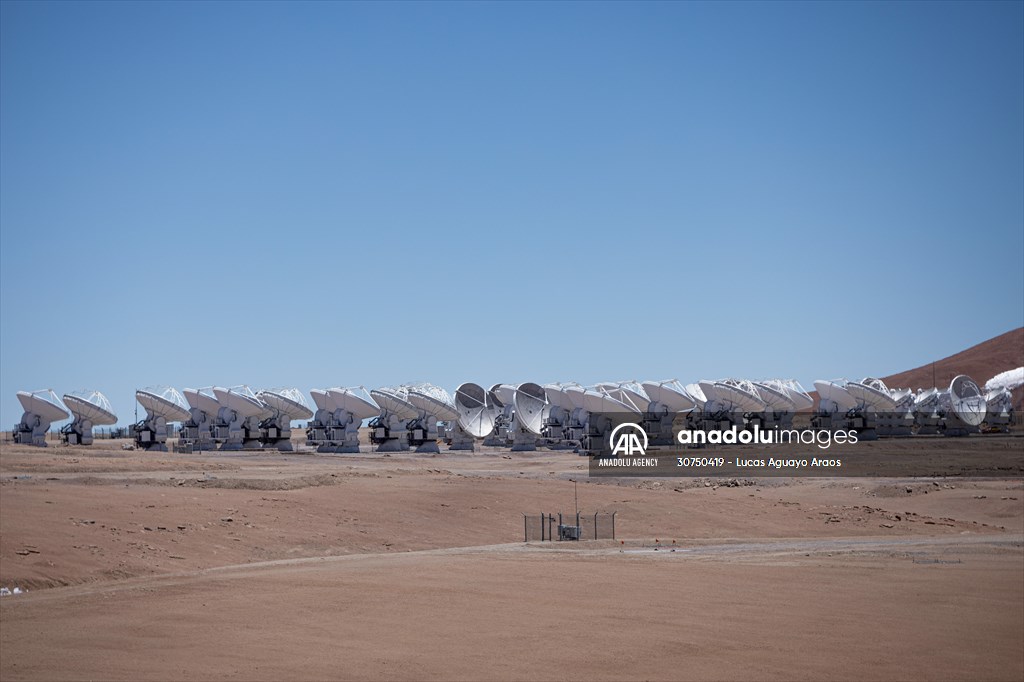 The world's largest telescope explores space from Chile