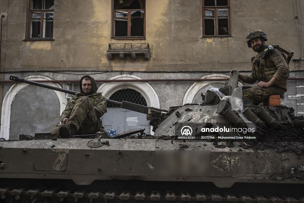 Military mobility continues in Bakhmut frontline