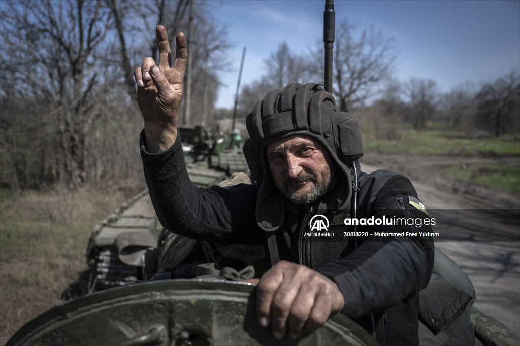 Military mobility continues amid Russia-Ukraine war in Bakhmut frontline