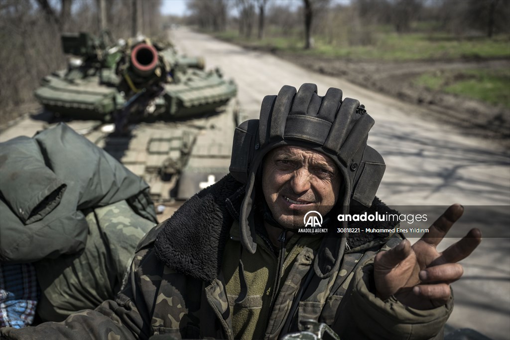 Military mobility continues amid Russia-Ukraine war in Bakhmut frontline