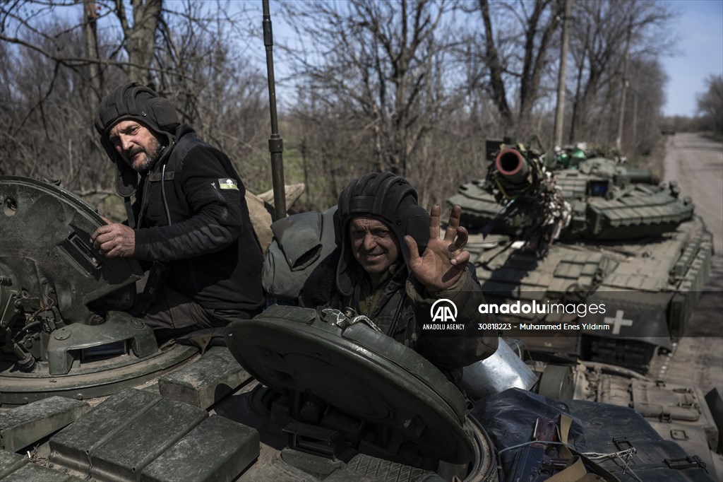 Military mobility continues amid Russia-Ukraine war in Bakhmut frontline