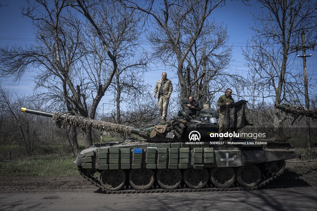 Military mobility continues amid Russia-Ukraine war in Bakhmut frontline