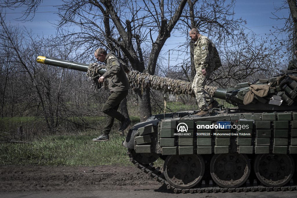 Military mobility continues amid Russia-Ukraine war in Bakhmut frontline