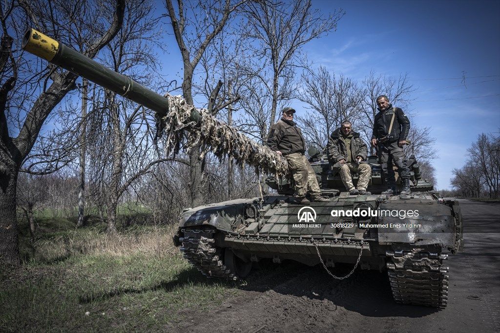 Military mobility continues amid Russia-Ukraine war in Bakhmut frontline