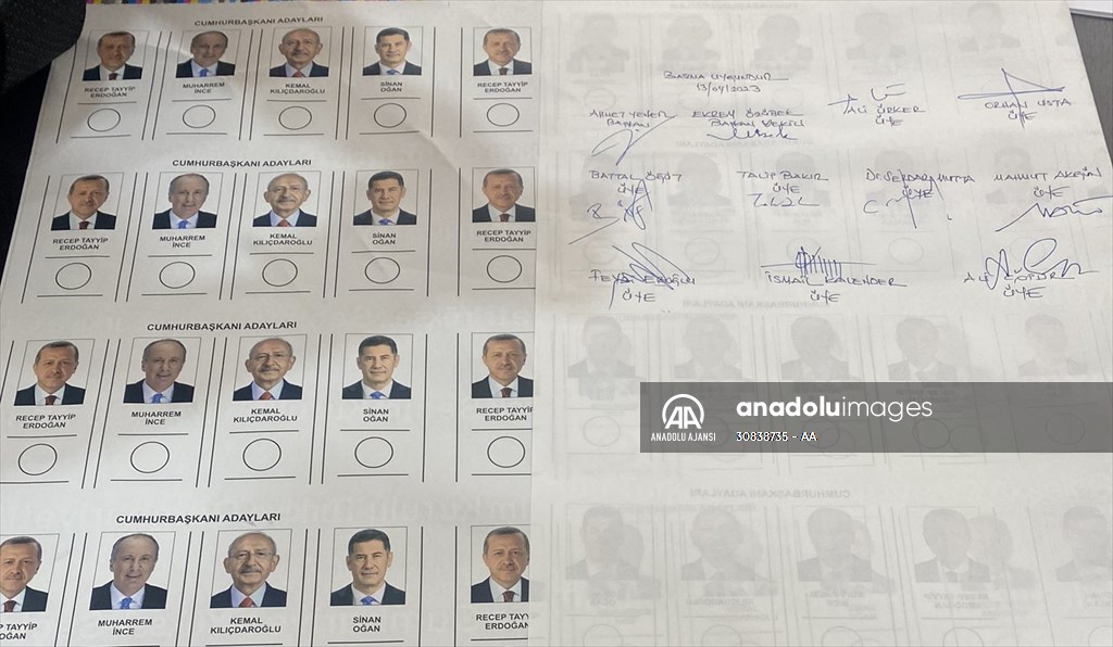 Cumhurbaşkanı Seçimi'nde kullanılacak oy pusulası için basım talimatı verildi