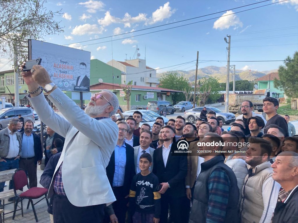 AK Parti Manisa Milletvekili Adayı Yenişehirlioğlu, Alaşehir'de çiftçilerle buluştu