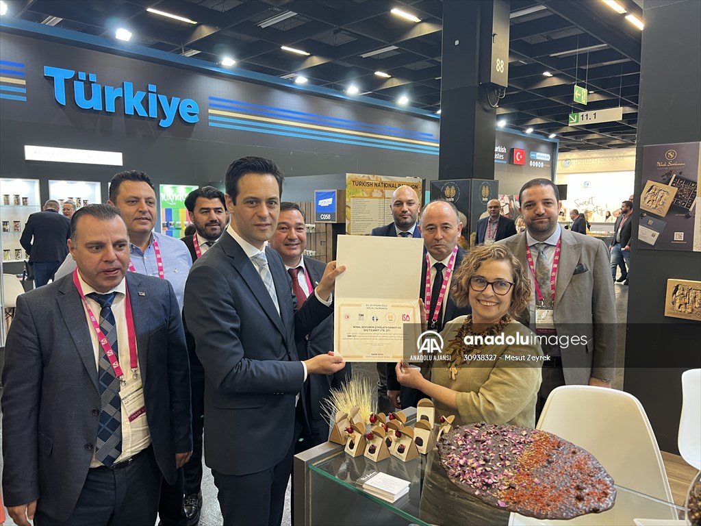 Köln Uluslararası Bisküvi, Çikolata ve Şekerleme Fuarı'na Türkiye 80 firmayla katıldı