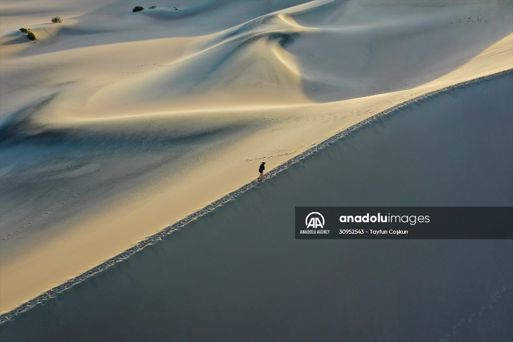 Mesquite Flat Sand Dunes in California