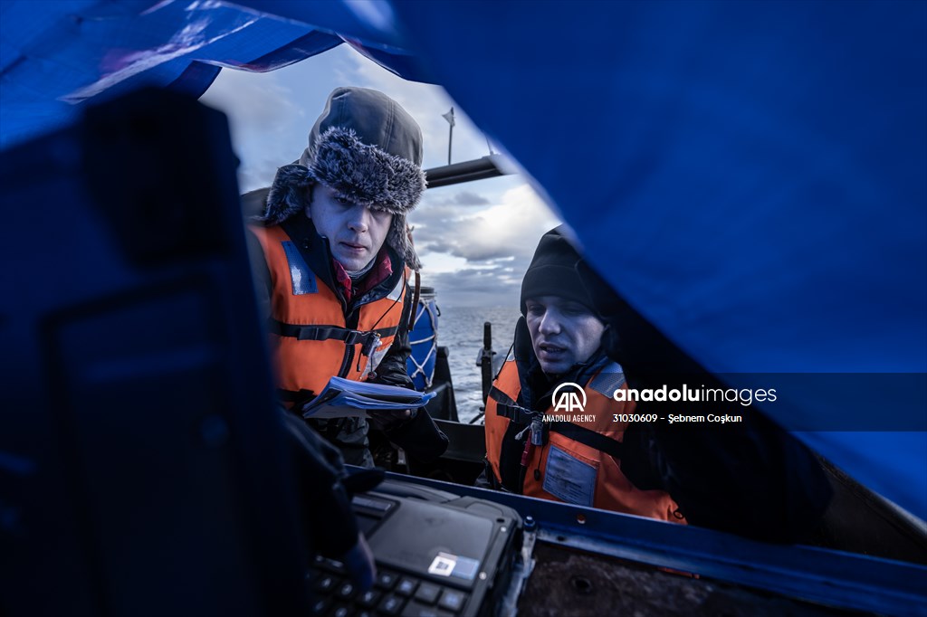 The "mapmakers" of the Antarctic Science Expedition