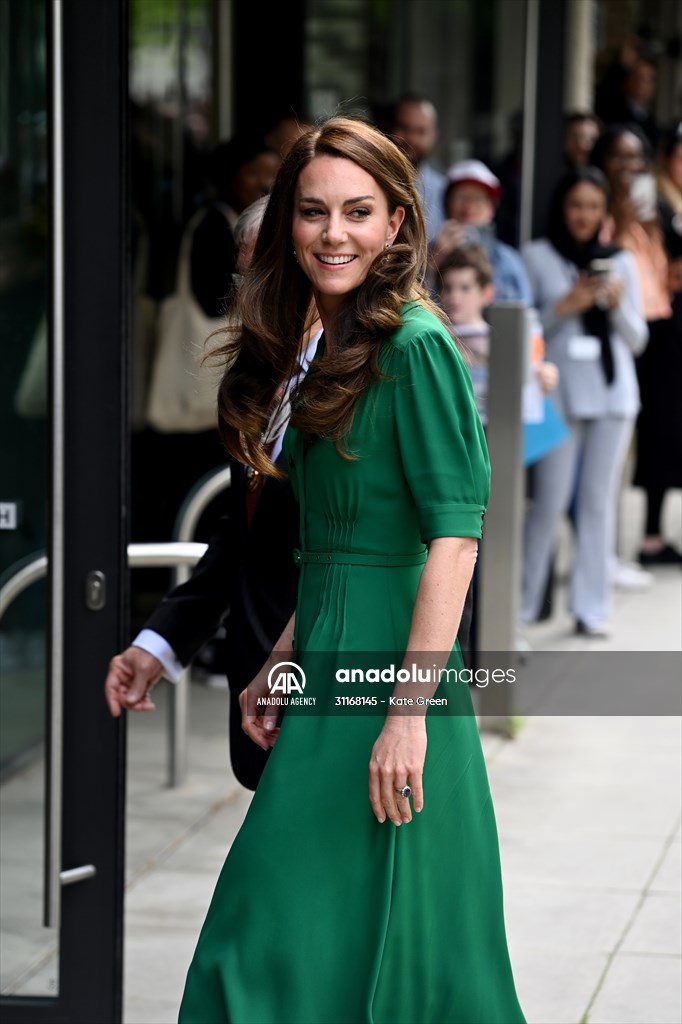 The Princess of Wales visits the Anna Freud Charity in London | Anadolu ...