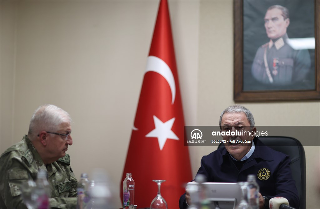 Turkish Defense Minister Hulusi Akar