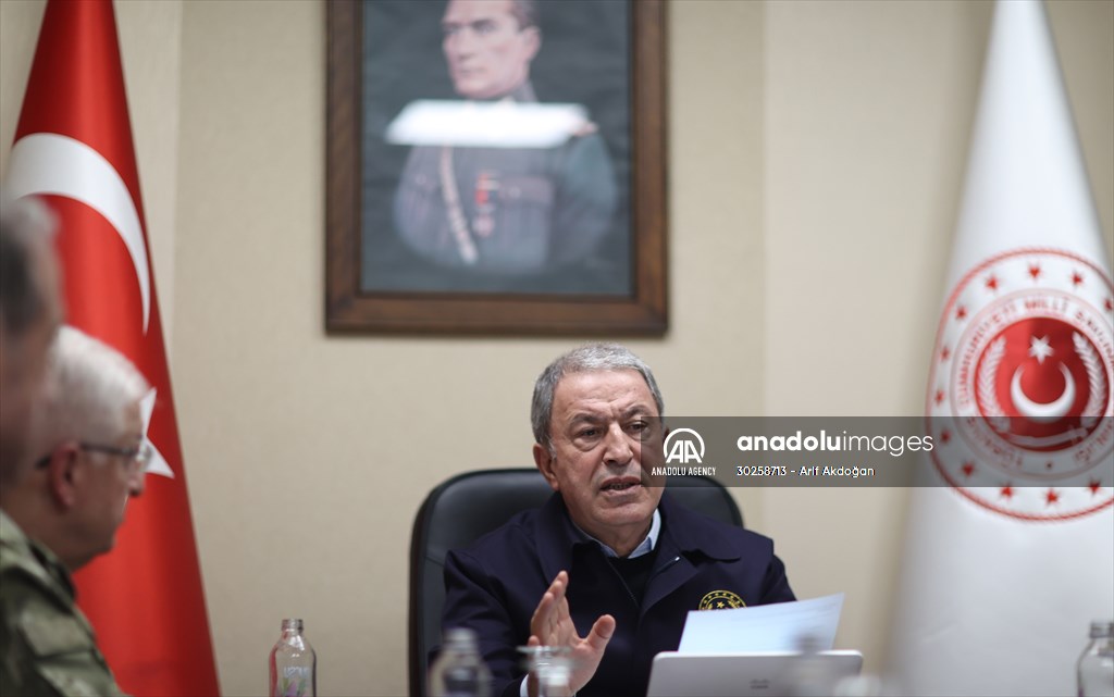 Turkish Defense Minister Hulusi Akar