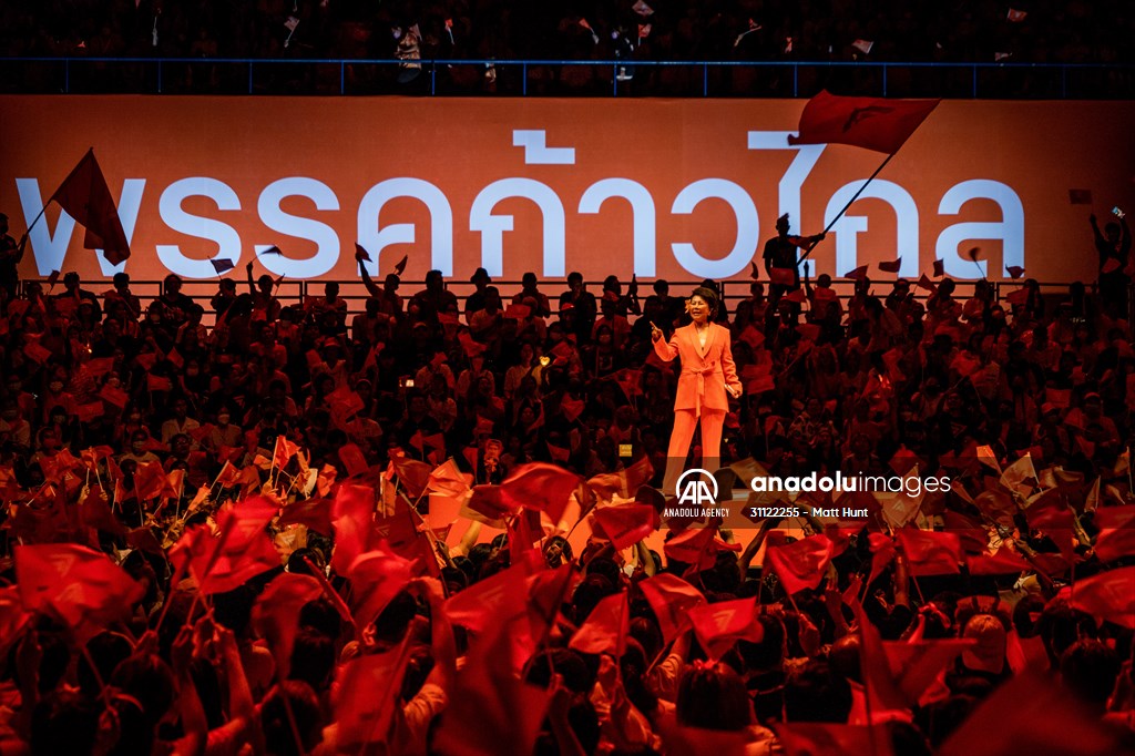 Move Forward Party Rally in Bangkok, Thailand