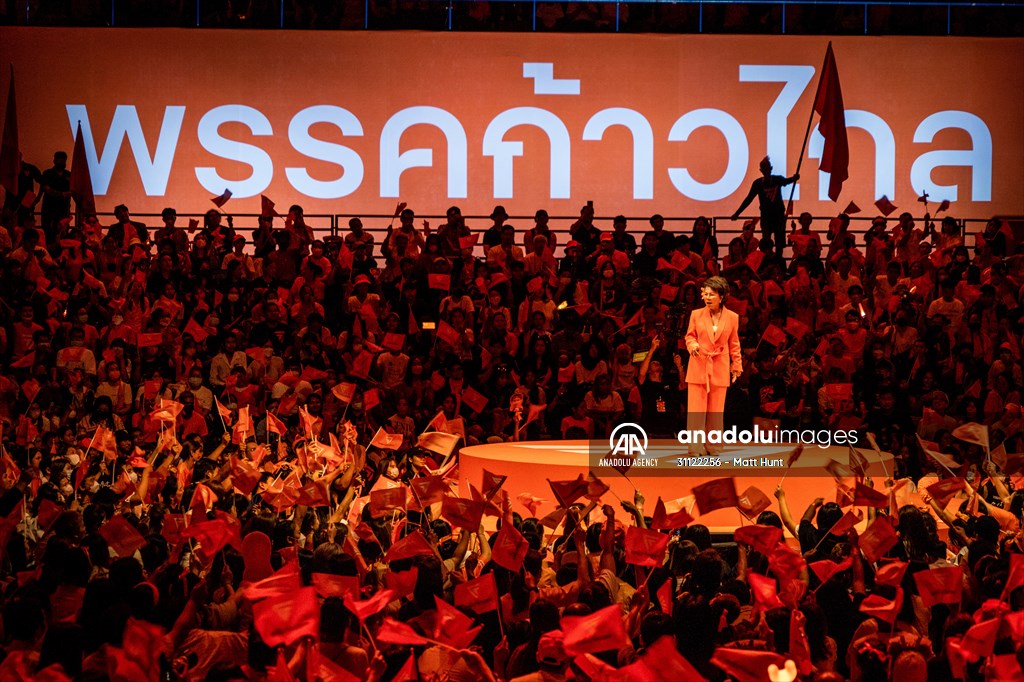 Move Forward Party Rally in Bangkok, Thailand