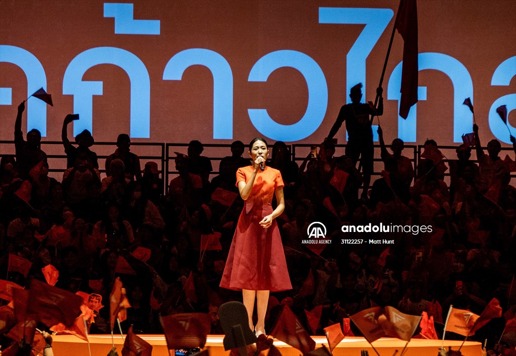 Move Forward Party Rally in Bangkok, Thailand