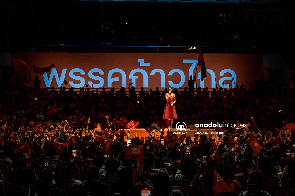 Move Forward Party Rally in Bangkok, Thailand