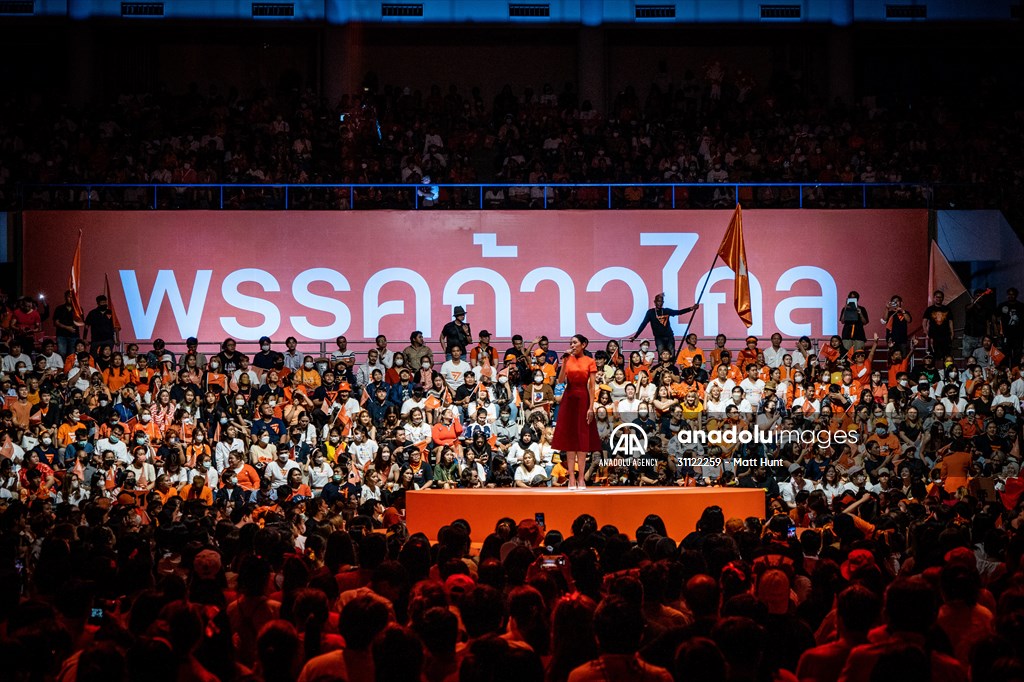 Move Forward Party Rally in Bangkok, Thailand