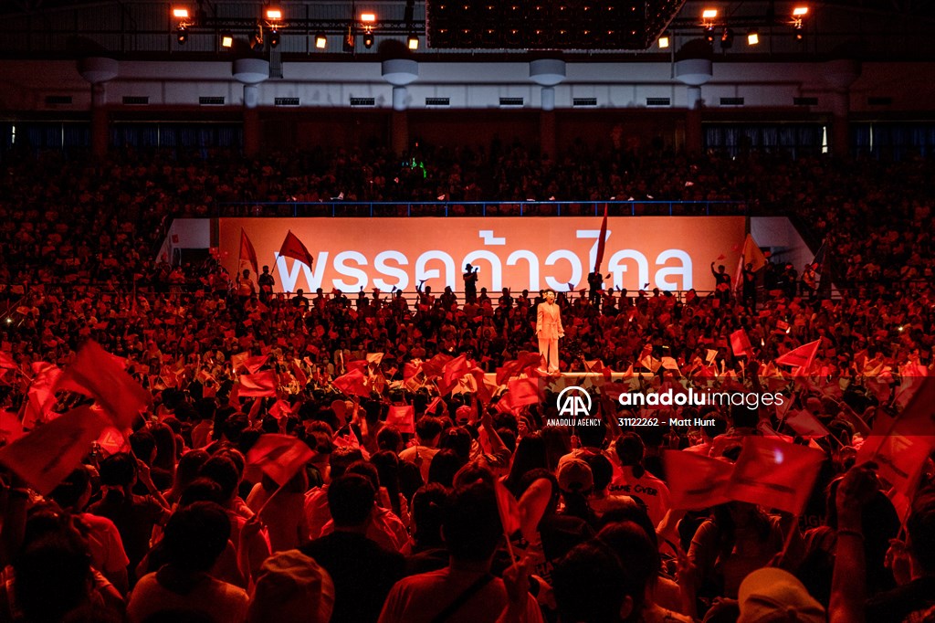 Move Forward Party Rally in Bangkok, Thailand