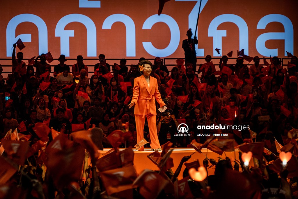 Move Forward Party Rally in Bangkok, Thailand