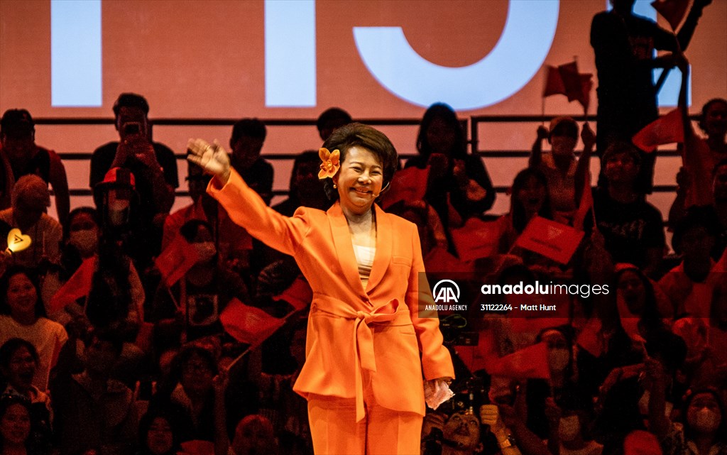 Move Forward Party Rally in Bangkok, Thailand