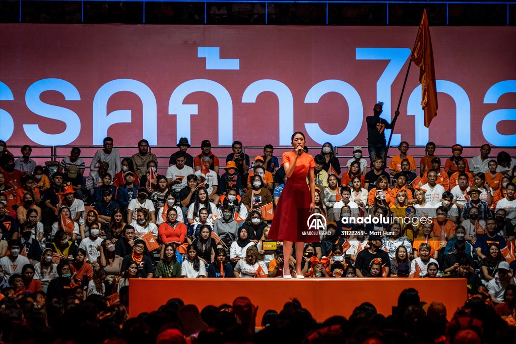 Move Forward Party Rally in Bangkok, Thailand