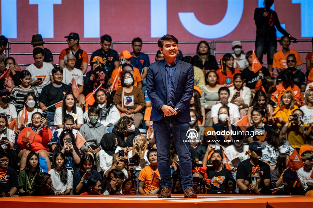 Move Forward Party Rally in Bangkok, Thailand