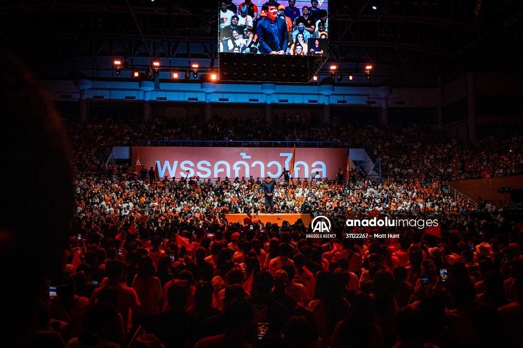 Move Forward Party Rally in Bangkok, Thailand