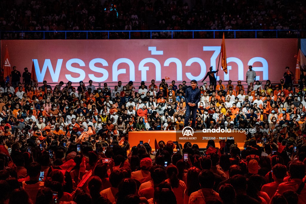 Move Forward Party Rally in Bangkok, Thailand