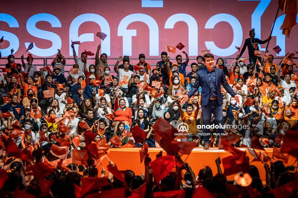 Move Forward Party Rally in Bangkok, Thailand