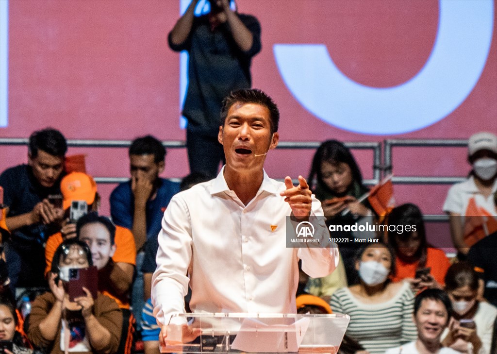 Move Forward Party Rally in Bangkok, Thailand