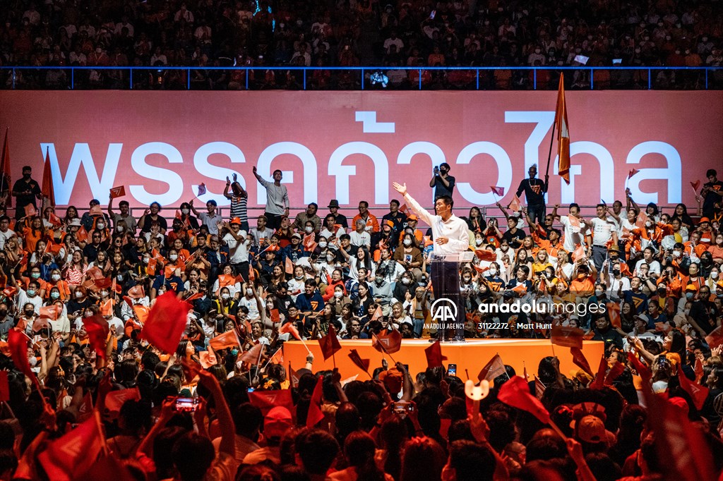 Move Forward Party Rally in Bangkok, Thailand