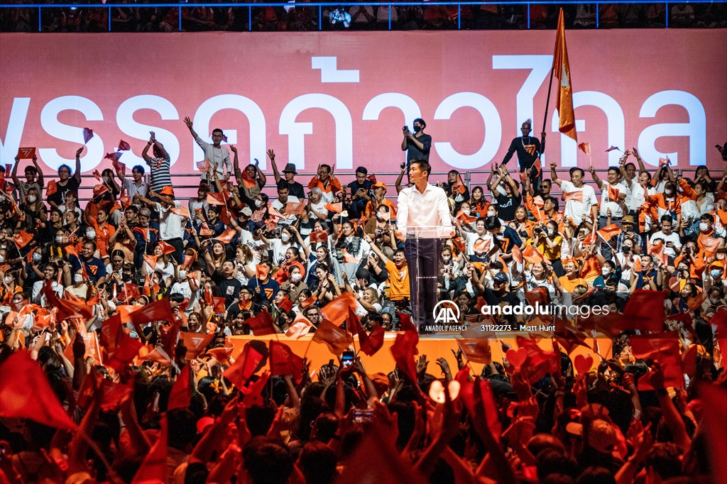 Move Forward Party Rally in Bangkok, Thailand