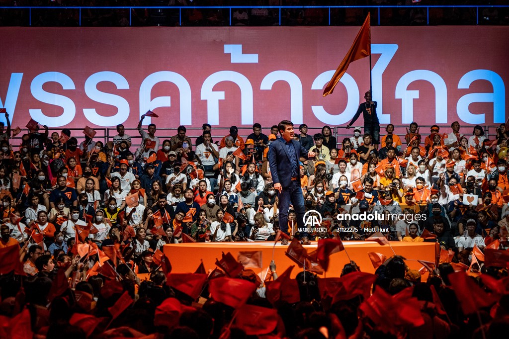 Move Forward Party Rally in Bangkok, Thailand