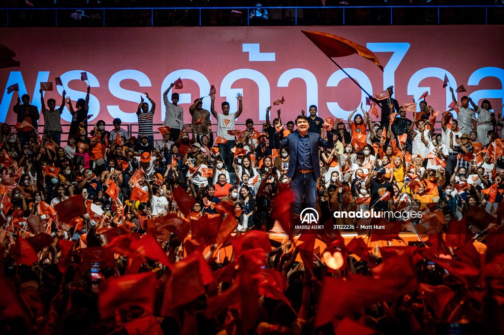 Move Forward Party Rally in Bangkok, Thailand