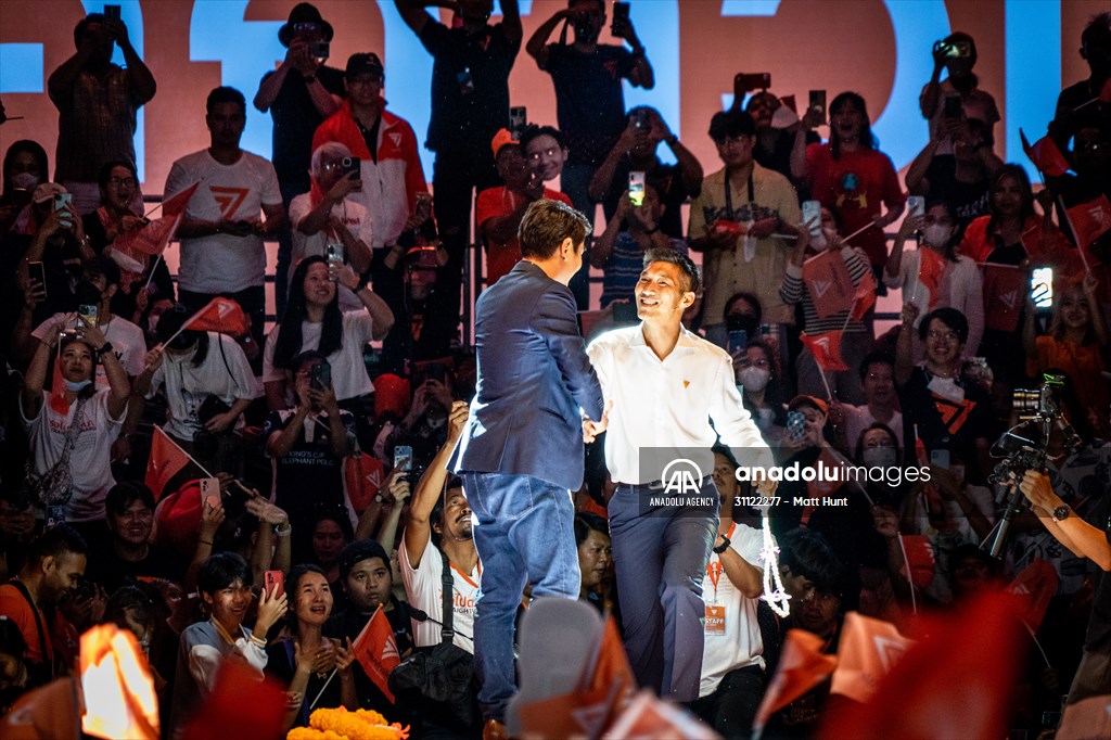 Move Forward Party Rally in Bangkok, Thailand