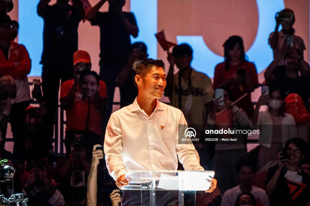 Move Forward Party Rally in Bangkok, Thailand