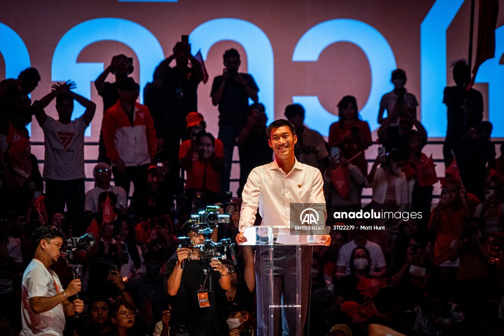 Move Forward Party Rally in Bangkok, Thailand