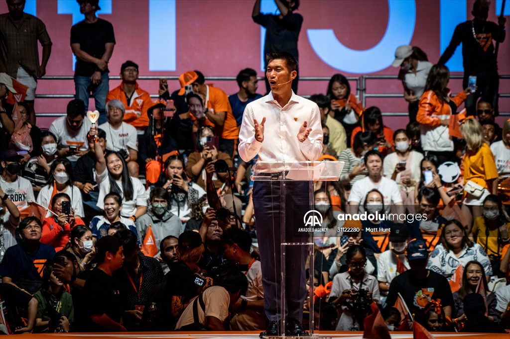 Move Forward Party Rally in Bangkok, Thailand