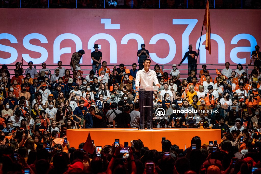 Move Forward Party Rally in Bangkok, Thailand