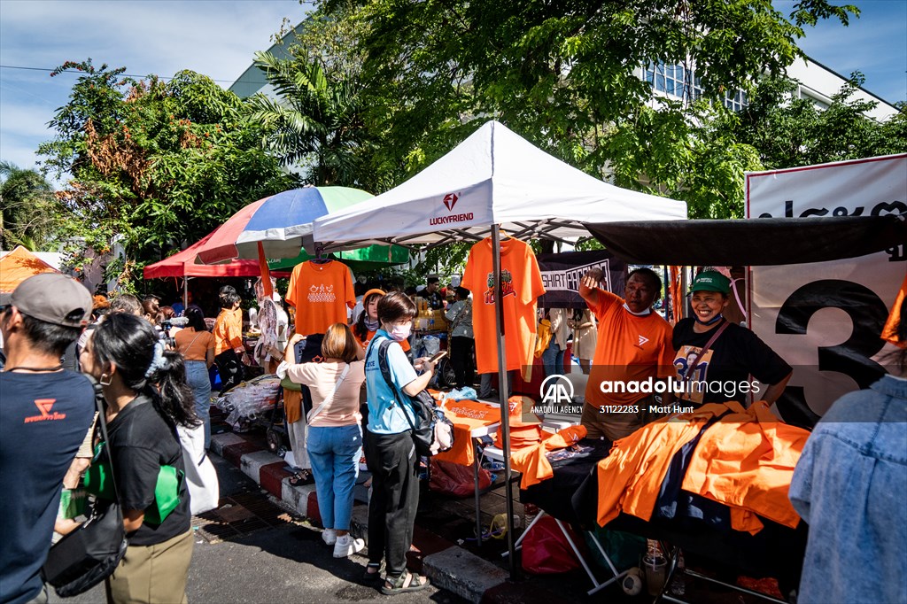Move Forward Party Rally in Bangkok, Thailand