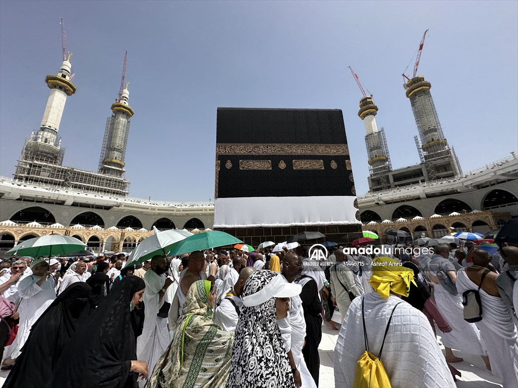 Hajj pilgrimage in Mecca
