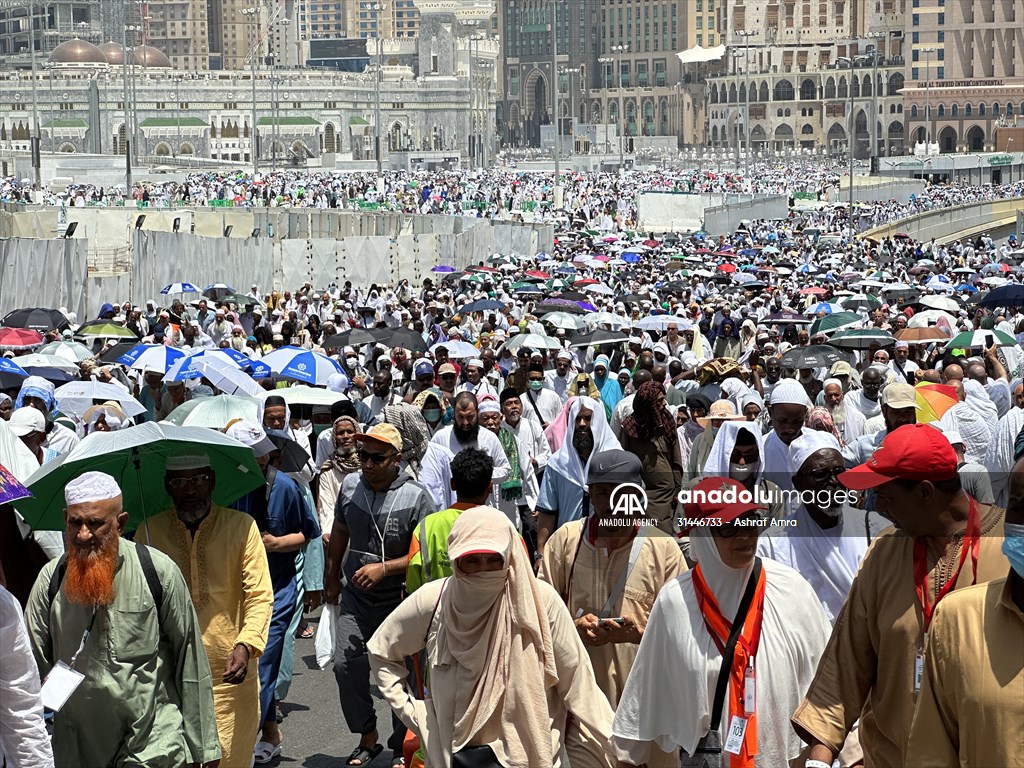 Hajj pilgrimage in Mecca