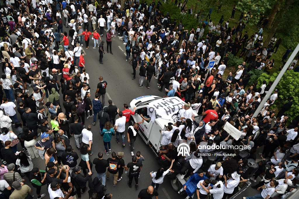 Protest to Nahel killed by police in Paris