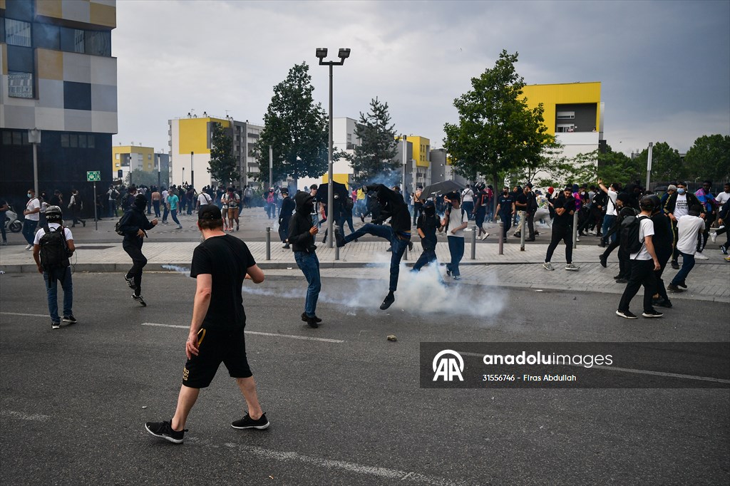 Protest to Nahel killed by police in Paris