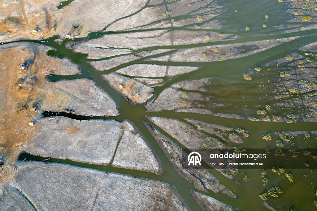 Mesopotamian Marshes under the threat of drought