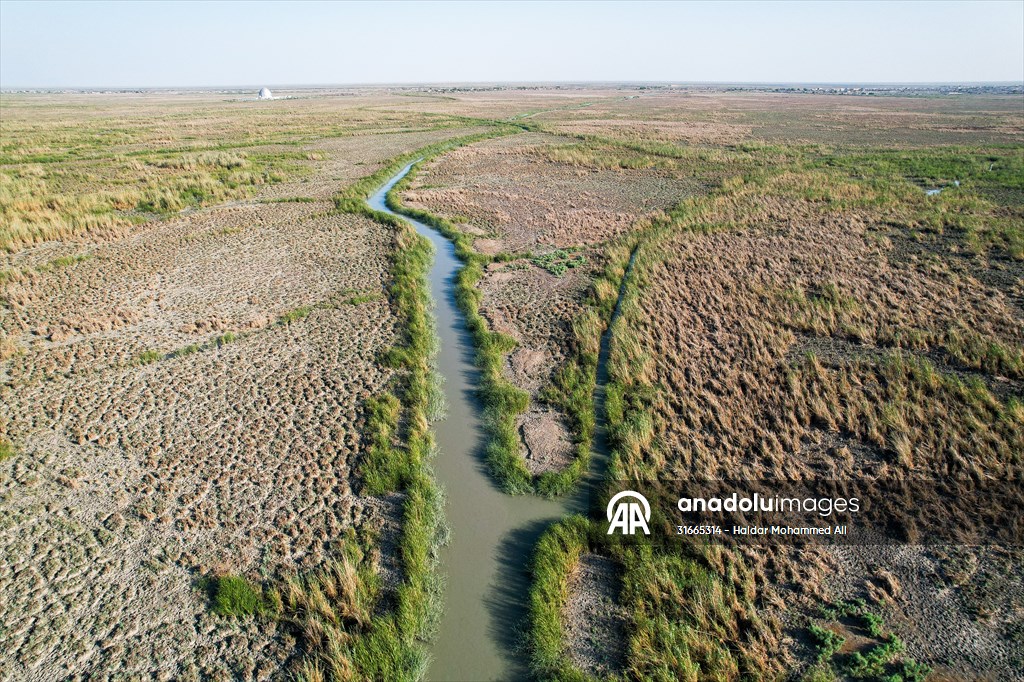 Mesopotamian Marshes under the threat of drought