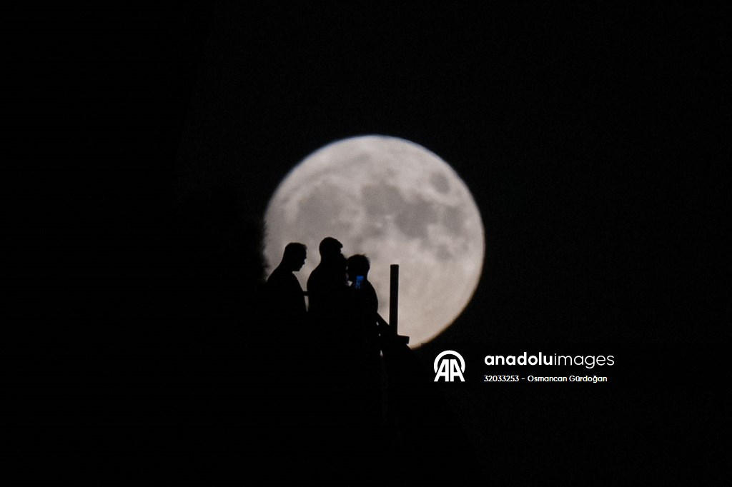 Supermoon in Ankara