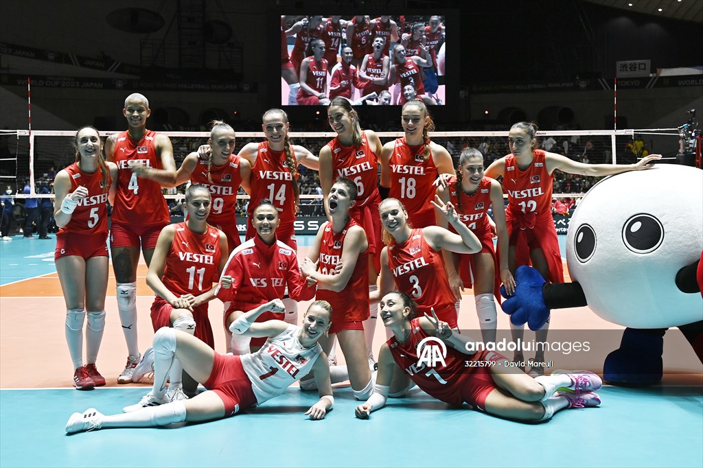 Turkiye v Brazil - 2023 FIVB Volleyball Women's Olympic Qualification Tournaments