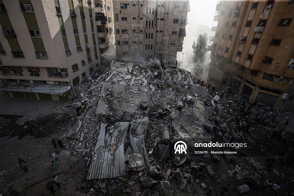 Aftermath of Israeli airstrikes in Gaza | Anadolu Images